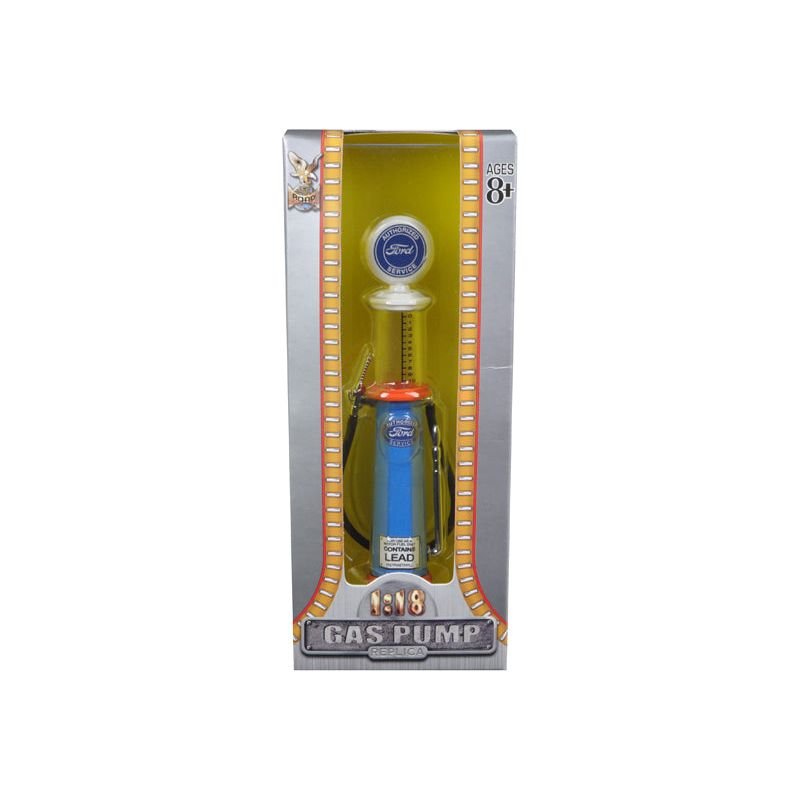 Ford Gasoline Vintage Gas Pump Cylinder 1/18 Diecast Replica by Road Signature - Road Signature - ModelCars.com