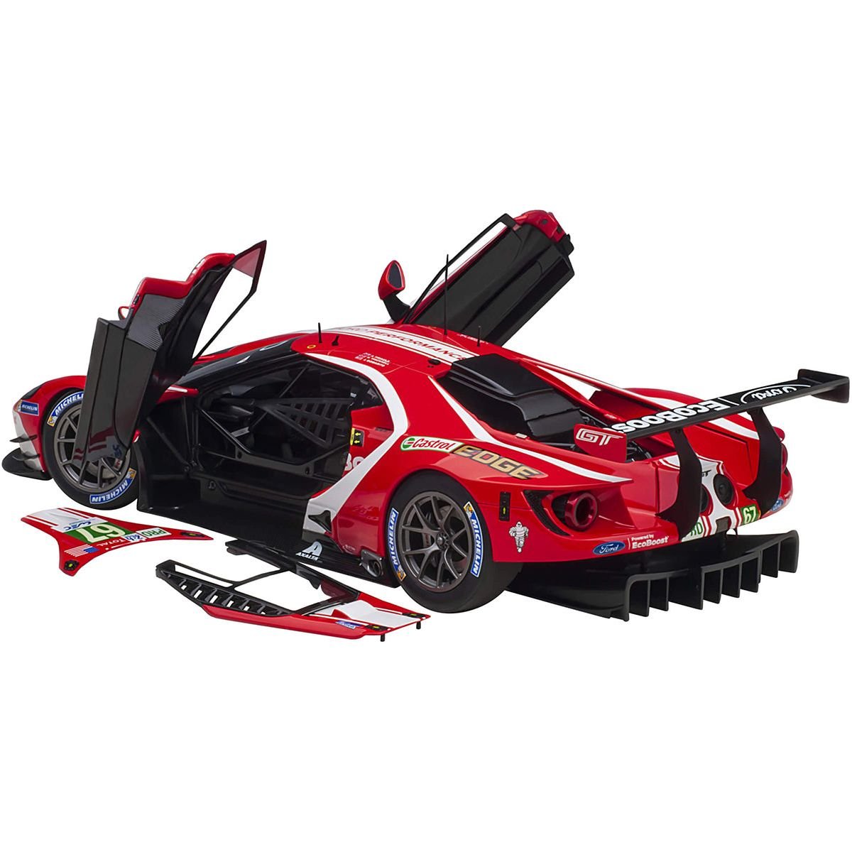 Ford GT 67 Harry Tincknell - Andy Priaulx - Jonathan Bomarito 24H of Le Mans (2019) 1/18 Model Car by Autoart - Autoart - ModelCars.com