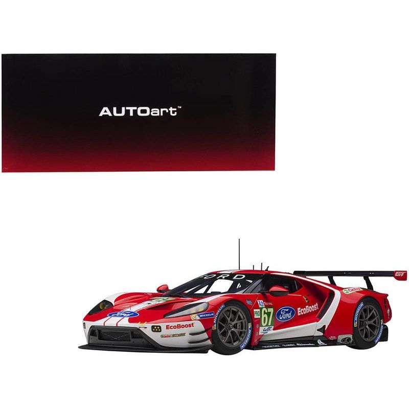 Ford GT 67 Harry Tincknell - Andy Priaulx - Jonathan Bomarito 24H of Le Mans (2019) 1/18 Model Car by Autoart - Autoart - ModelCars.com
