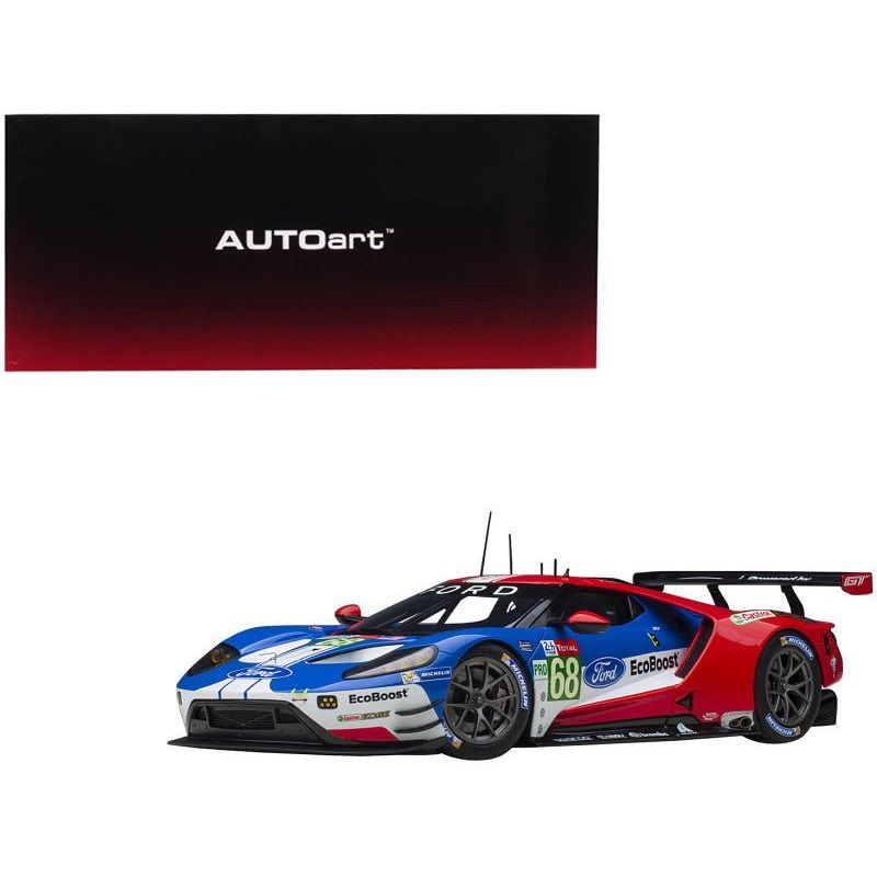 Ford GT 68 Sebastien Bourdais - Joey Hand - Dirk Muller 24H of Le Mans (2019) 1/18 Model Car by Autoart - Autoart - ModelCars.com