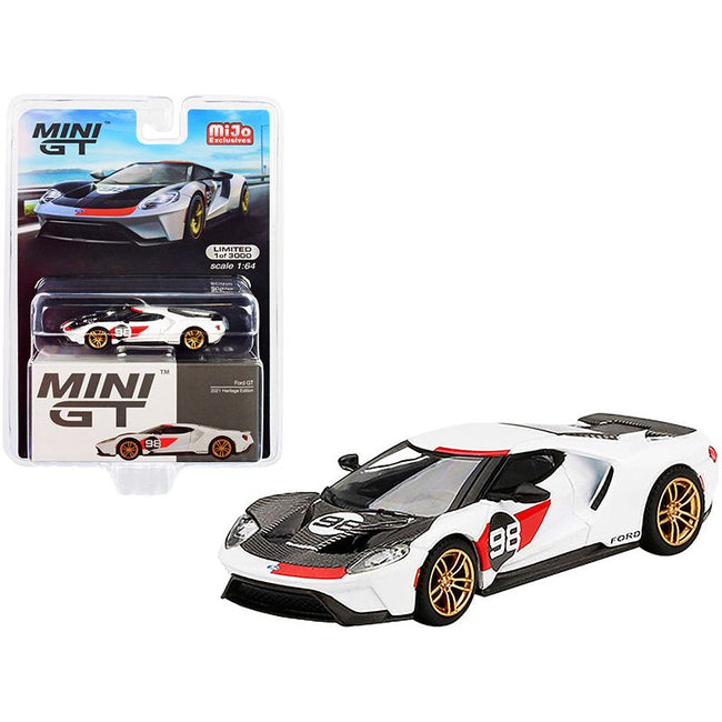 Ford GT 98 Ken Miles Heritage Edition (2021) Limited Edition to 3000 pieces Worldwide 1/64 Diecast Model Car by True Scale Miniatures - True Scale Miniatures - ModelCars.com
