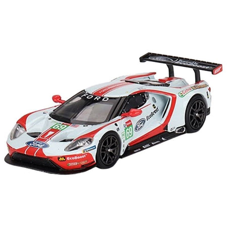 Ford GT LMGTE PRO "Ford Chip Ganassi Team - 24 Hours of Le Mans" (2019) 4 Cars Set Limited Edition to 3000 Sets 1/64 Diecast Models by Mini GT-Mini GT-ModelCars.com