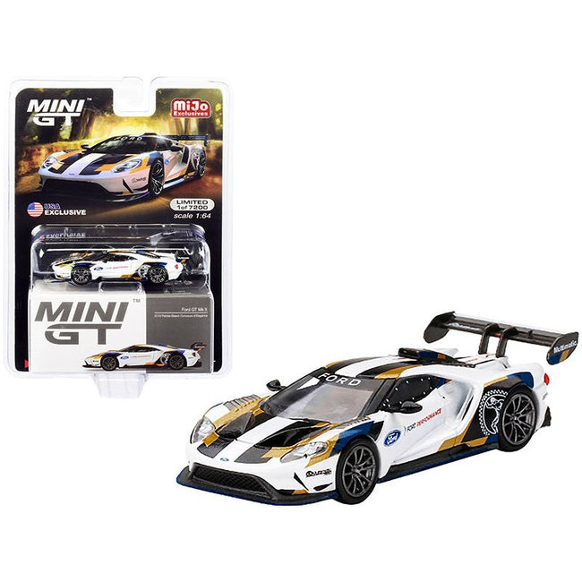 Ford GT Mk II Pebble Beach Concours dâ€™Elegance (2019) Limited Edition to 7200 pieces Worldwide 1/64 Diecast Model Car by True Scale Miniatures - True Scale Miniatures - ModelCars.com