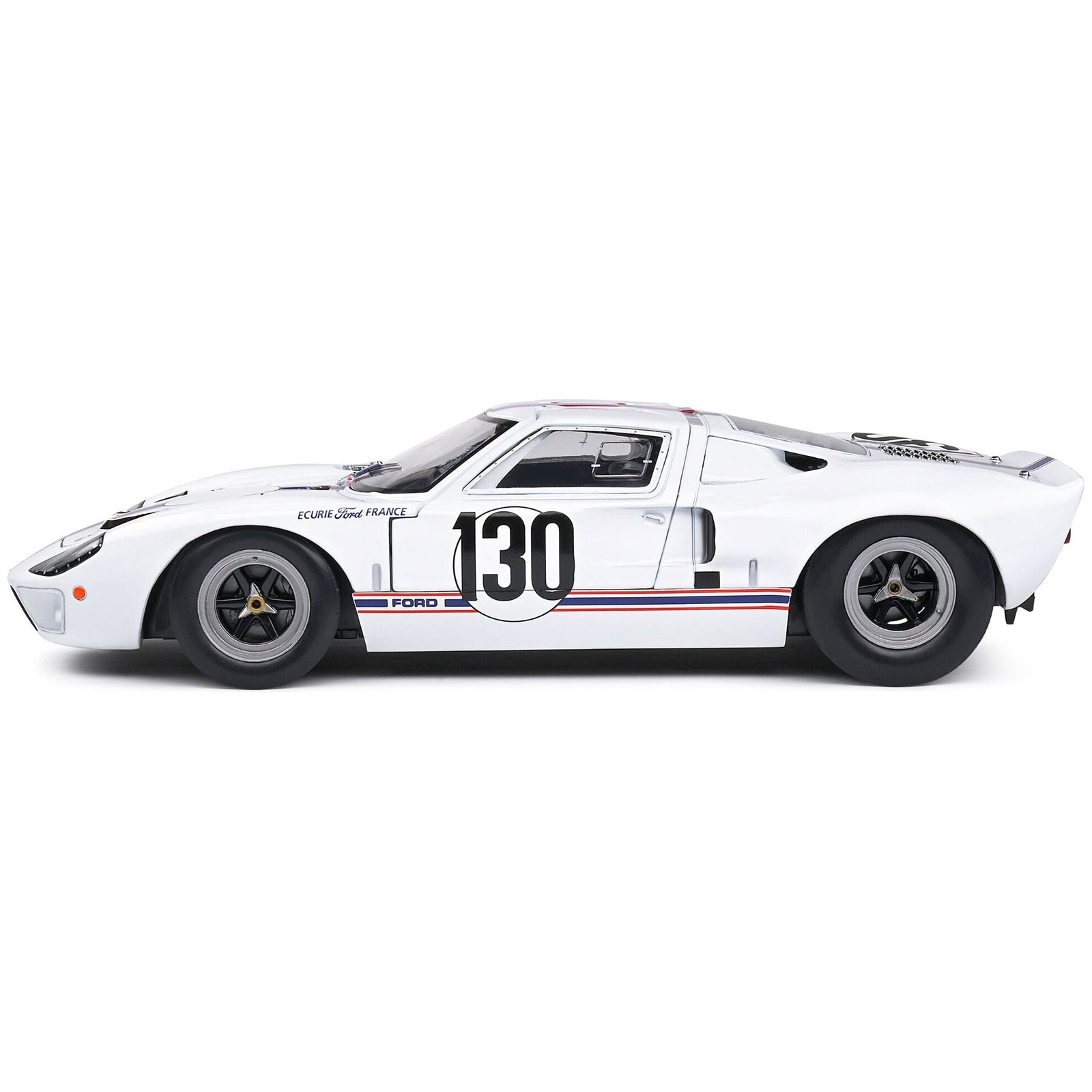 Ford GT40 MK1 130 Henri Greder - Jean - Michel Giorgi "Targa Florio" (1967) "Competition" Series 1/18 Diecast Model Car by Solido - Solido - ModelCars.com