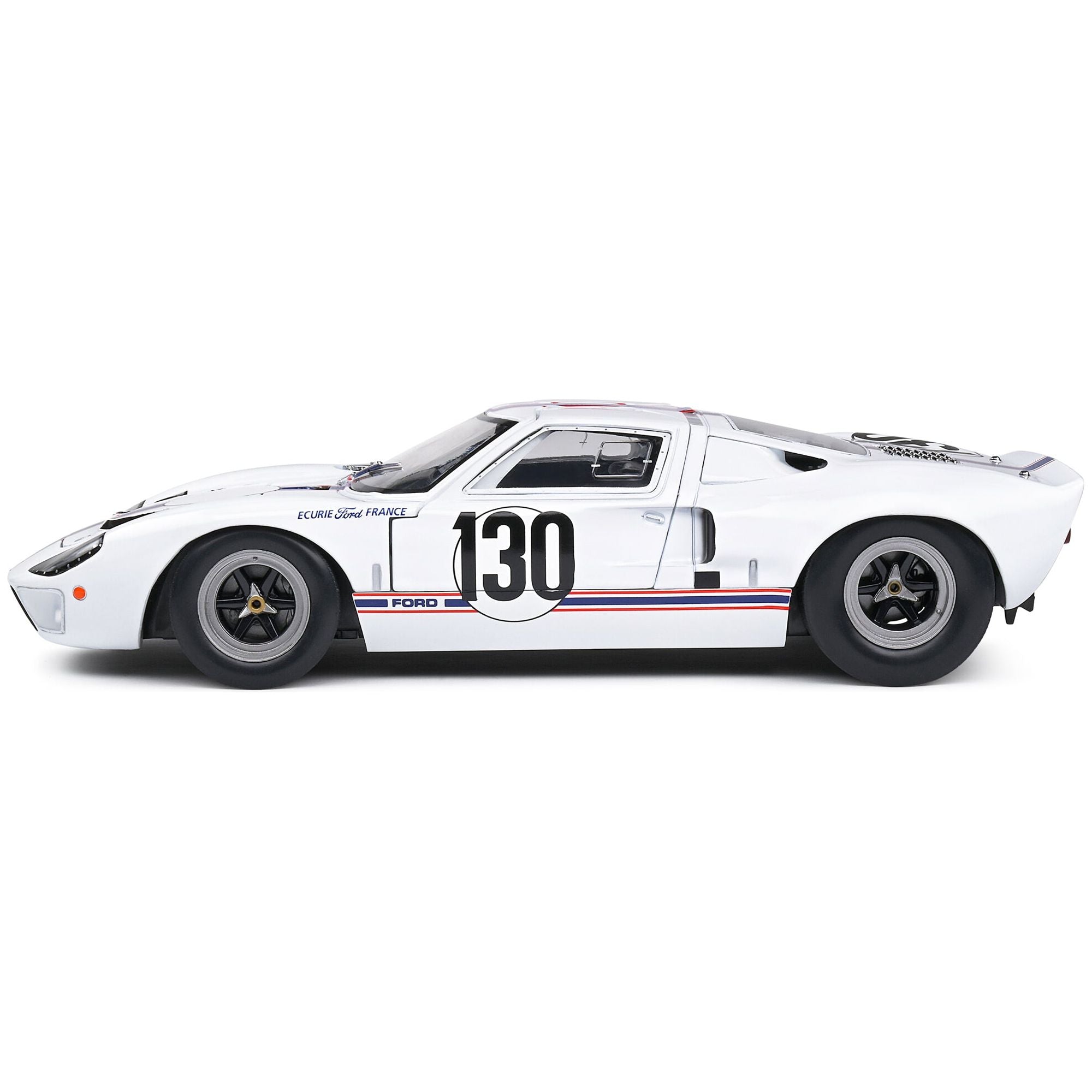 Ford GT40 MK1 130 Henri Greder - Jean - Michel Giorgi "Targa Florio" (1967) "Competition" Series 1/18 Diecast Model Car by Solido - Solido - ModelCars.com