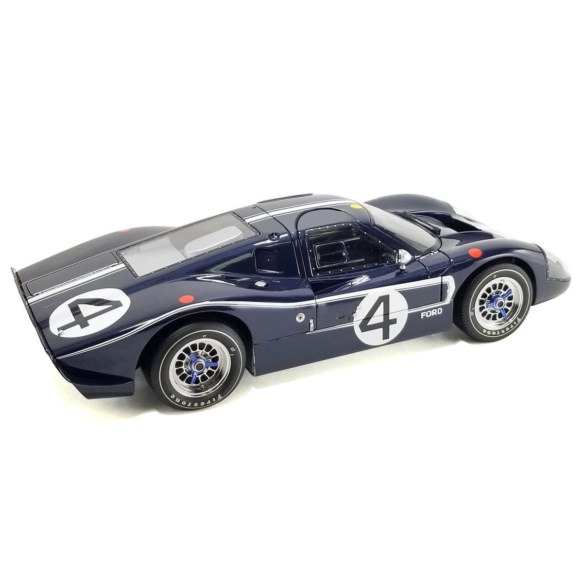Ford GT40 MKIV #4 Denny Hulme - Lloyd Ruby "Holman & Moody" "24 Hours of Le Mans" (1967) "Masterpiece Collection" 1/12 Diecast Model Car by ACME-Acme-ModelCars.com