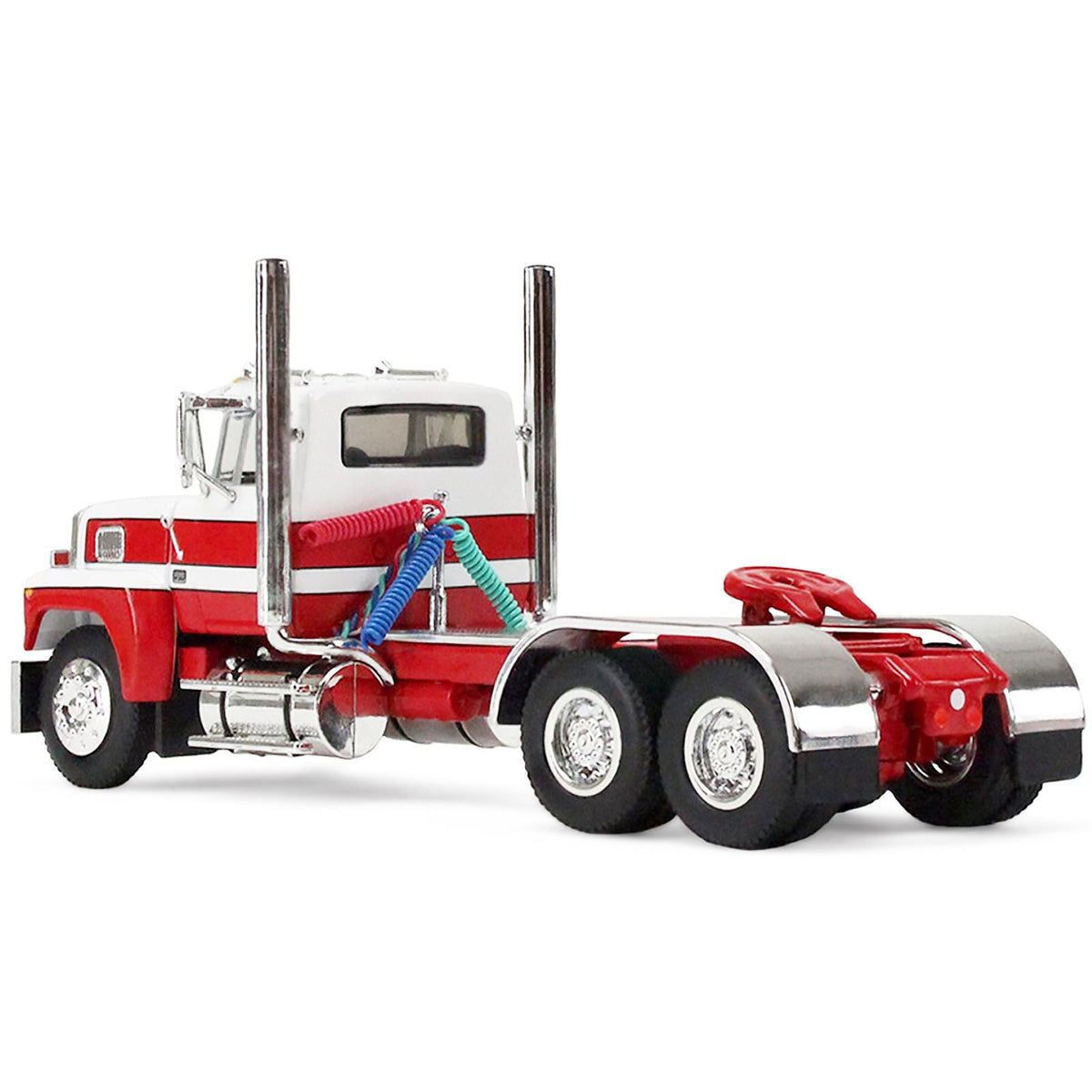 Ford LTL 9000 Trio Set (Two Day Cabs and One 60" Flat Top Sleeper) 1/64 Diecast Model by DCP/First Gear-First Gear-ModelCars.com