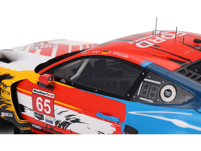 Ford Mustang GT3 #65 Joey Hand - Dirk Muller "Ford Multimatic Motorsports" "Motul Course de Monterey - Laguna Seca" (2024) 1/18 Model Car by Top Speed-Top Speed-ModelCars.com