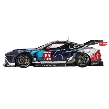Ford Mustang GT3 #65 Joey Hand - Dirk Muller - Frederic Vervisch "Ford Multimatic Motorsports" IMSA "24 Hours of Daytona" (2024) 1/18 Model Car by Top Speed-Top Speed-ModelCars.com