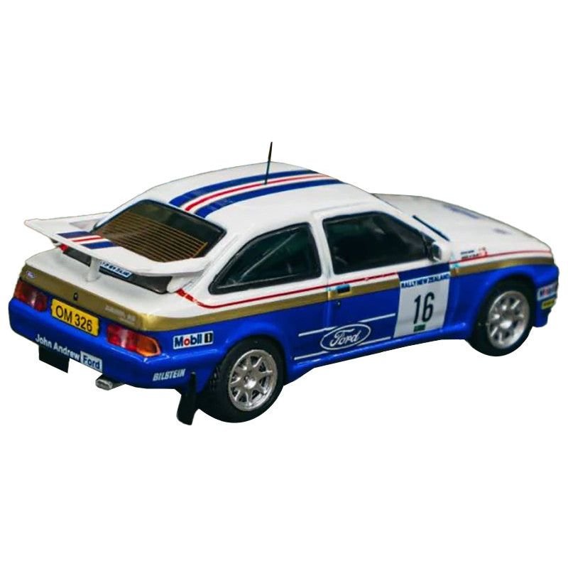 Ford Sierra RS Cosworth 16 Saeed Al - Hajri - Steve Bond "Rally of New Zealand" (1989) "Hobby64" Series 1/64 Diecast Model Car by Tarmac Works - Tarmac Works - ModelCars.com