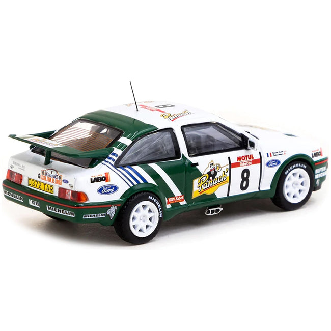 Ford Sierra RS Cosworth 8 Didier Auriol - Bernard Occelli Winner "Tour de Corse - Rallye de France" (1988) "Hobby64" Series 1/64 Diecast Model Car by Tarmac Works - Tarmac Works - ModelCars.com