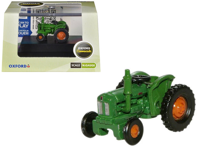 Fordson Tractor Green with Orange Wheels 1/148 (N) Scale Diecast Model Car by Oxford Diecast-Oxford Diecast-ModelCars.com