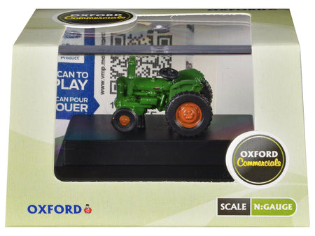Fordson Tractor Green with Orange Wheels 1/148 (N) Scale Diecast Model Car by Oxford Diecast-Oxford Diecast-ModelCars.com