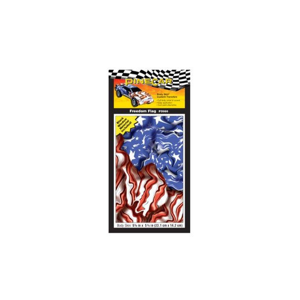 FREEDOM FLAG CUSTOM BODY - PINECAR - ModelCars.com