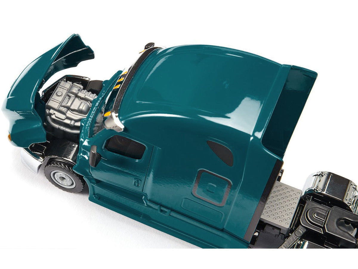 Freightliner Cascadia Tractor Truck Teal 1/50 Diecast Model by Siku-SIKU-ModelCars.com
