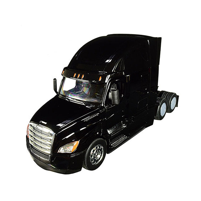 Freightliner Cascadia Truck Black "Transporter" 1/32 Diecast Model by Welly-Welly-ModelCars.com