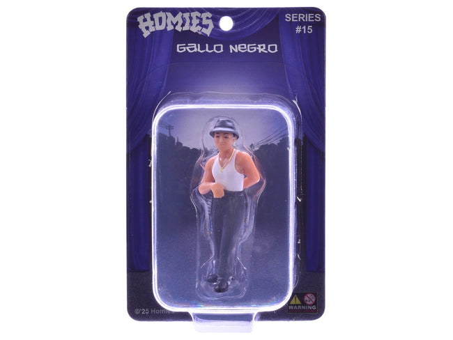 Gallo Negro 1.75" Figure "Special Release" 1 Series 15 Model by Homies-Homies-ModelCars.com