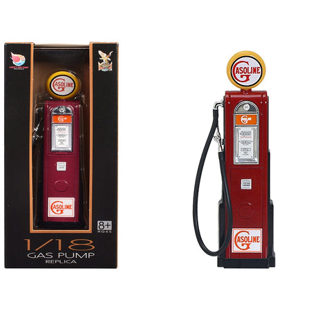 "Gasoline" Vintage Digital Gas Pump Replica 1/18 Diecast Replica by Road Signature-Road Signature-ModelCars.com