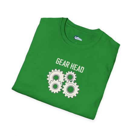 Gear Head Vintage T-Shirt - Light Text Design + Graphic-Modelcars.com-ModelCars.com