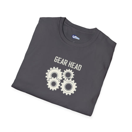 Gear Head Vintage T-Shirt - Light Text Design + Graphic-Modelcars.com-ModelCars.com