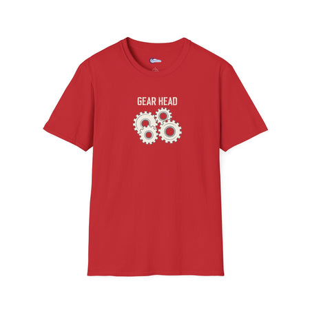 Gear Head Vintage T-Shirt - Light Text Design + Graphic-Modelcars.com-ModelCars.com