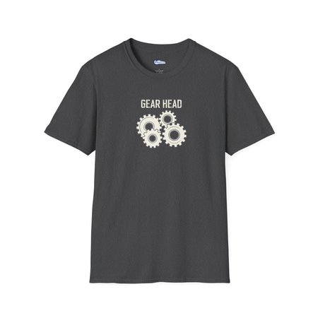 Gear Head Vintage T-Shirt - Light Text Design + Graphic-Modelcars.com-ModelCars.com