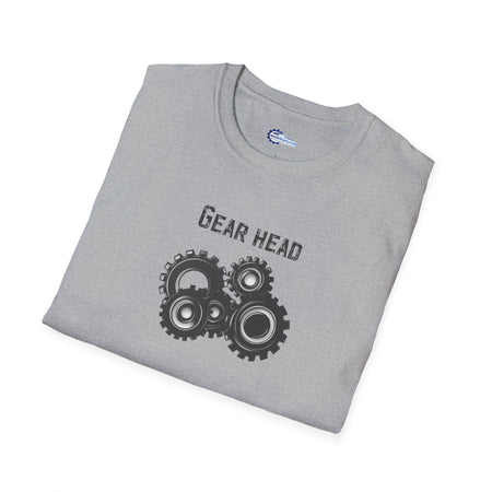 Gear Head Vintage T-Shirt - Text Design + Graphic-Modelcars.com-ModelCars.com