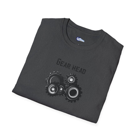 Gear Head Vintage T-Shirt - Text Design + Graphic-Modelcars.com-ModelCars.com