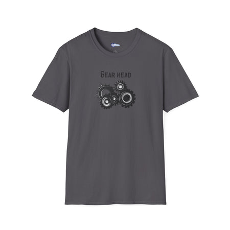 Gear Head Vintage T-Shirt - Text Design + Graphic-Modelcars.com-ModelCars.com