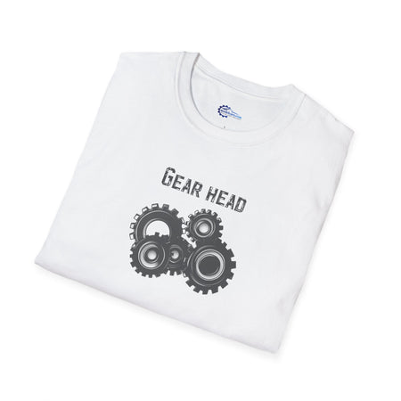 Gear Head Vintage T-Shirt - Text Design + Graphic-Modelcars.com-ModelCars.com