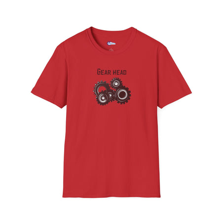 Gear Head Vintage T-Shirt - Text Design + Graphic-Modelcars.com-ModelCars.com