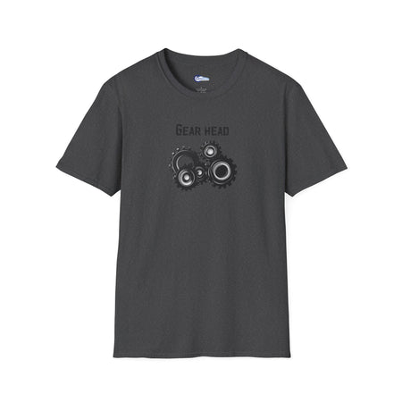 Gear Head Vintage T-Shirt - Text Design + Graphic-Modelcars.com-ModelCars.com
