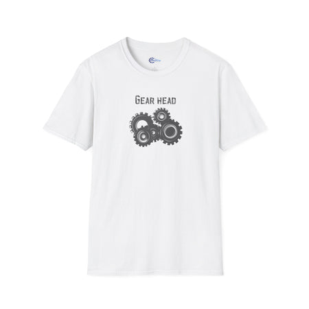 Gear Head Vintage T-Shirt - Text Design + Graphic-Modelcars.com-ModelCars.com