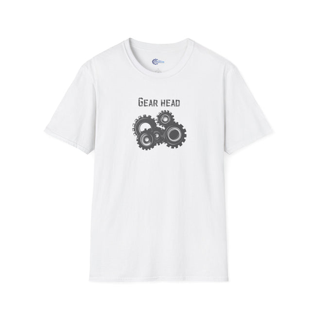 Gear Head Vintage T-Shirt - Text Design + Graphic-Modelcars.com-ModelCars.com