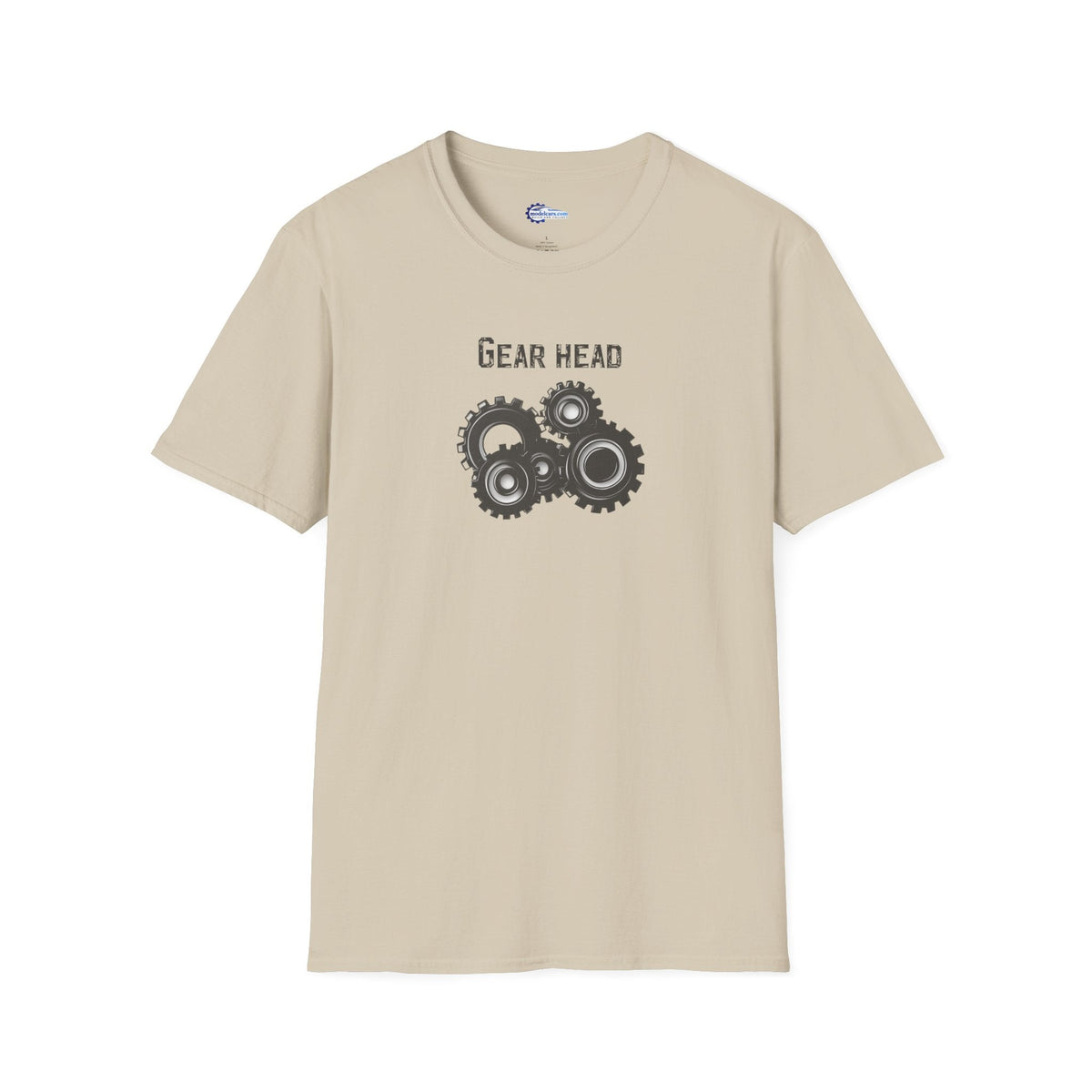 Gear Head Vintage T-Shirt - Text Design + Graphic-Modelcars.com-ModelCars.com