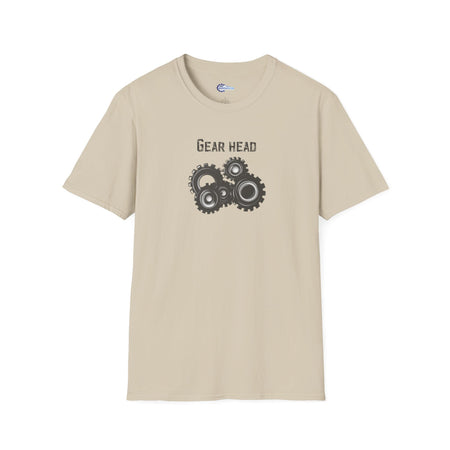 Gear Head Vintage T-Shirt - Text Design + Graphic-Modelcars.com-ModelCars.com