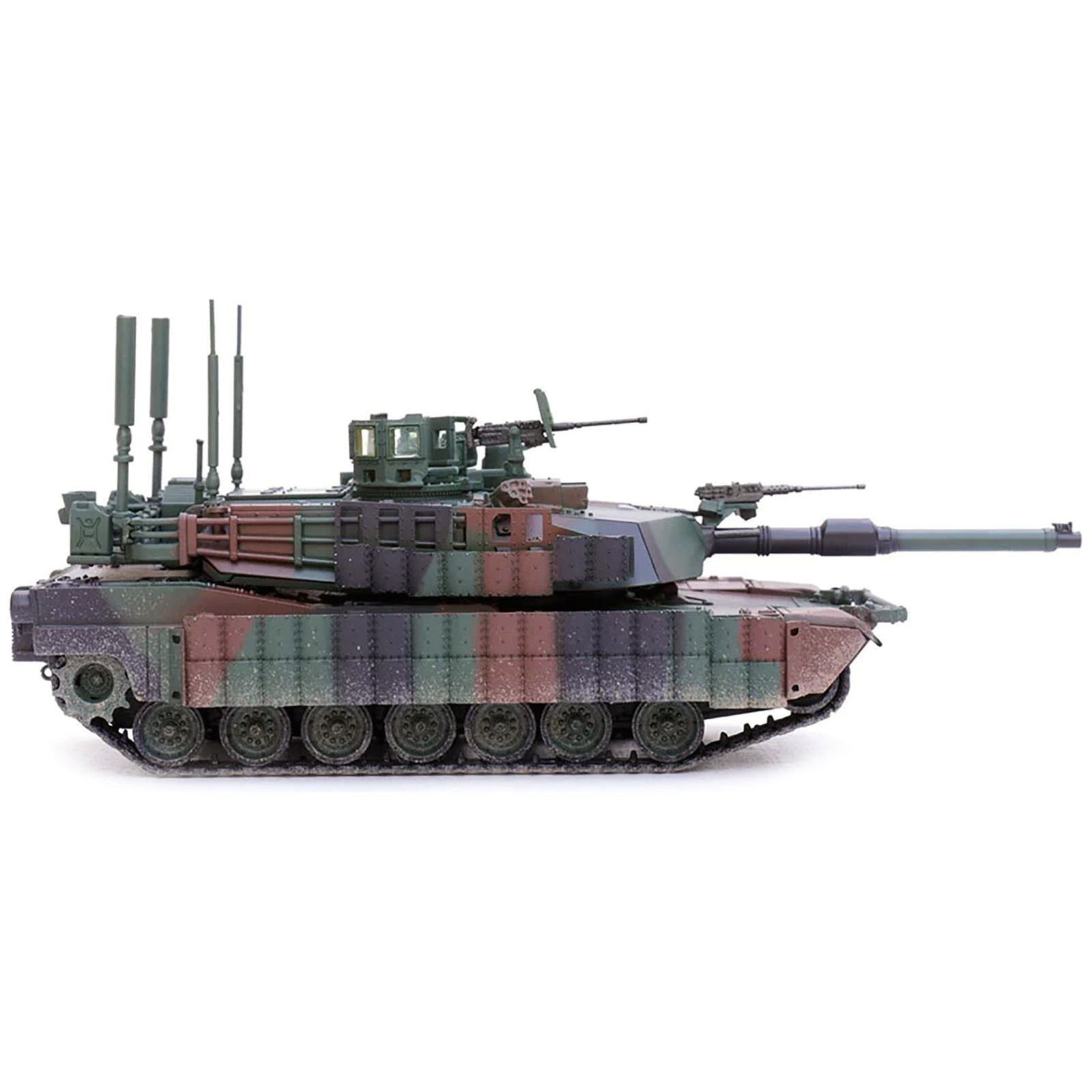General Dynamics M1A2 Abrams TUSK II MBT NATO Camouflage 1/72 Diecast