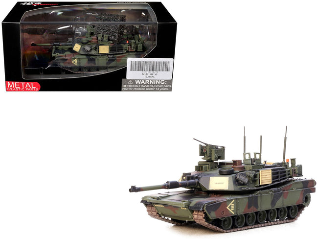 General Dynamics M1A2 SEP V2 Abrams Tank "2nd Battalion 5th Cavalry Regiment 1st Cavalry Division Germany" United States Army 1/72 Diecast Model by Panzerkampf-Panzerkampf-ModelCars.com