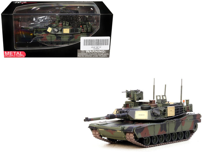 General Dynamics M1A2 SEP V2 Abrams Tank "2nd Battalion 9th Infantry Regiment 2nd Infantry Division South Korea" United States Army 1/72 Diecast Model by Panzerkampf-Panzerkampf-ModelCars.com