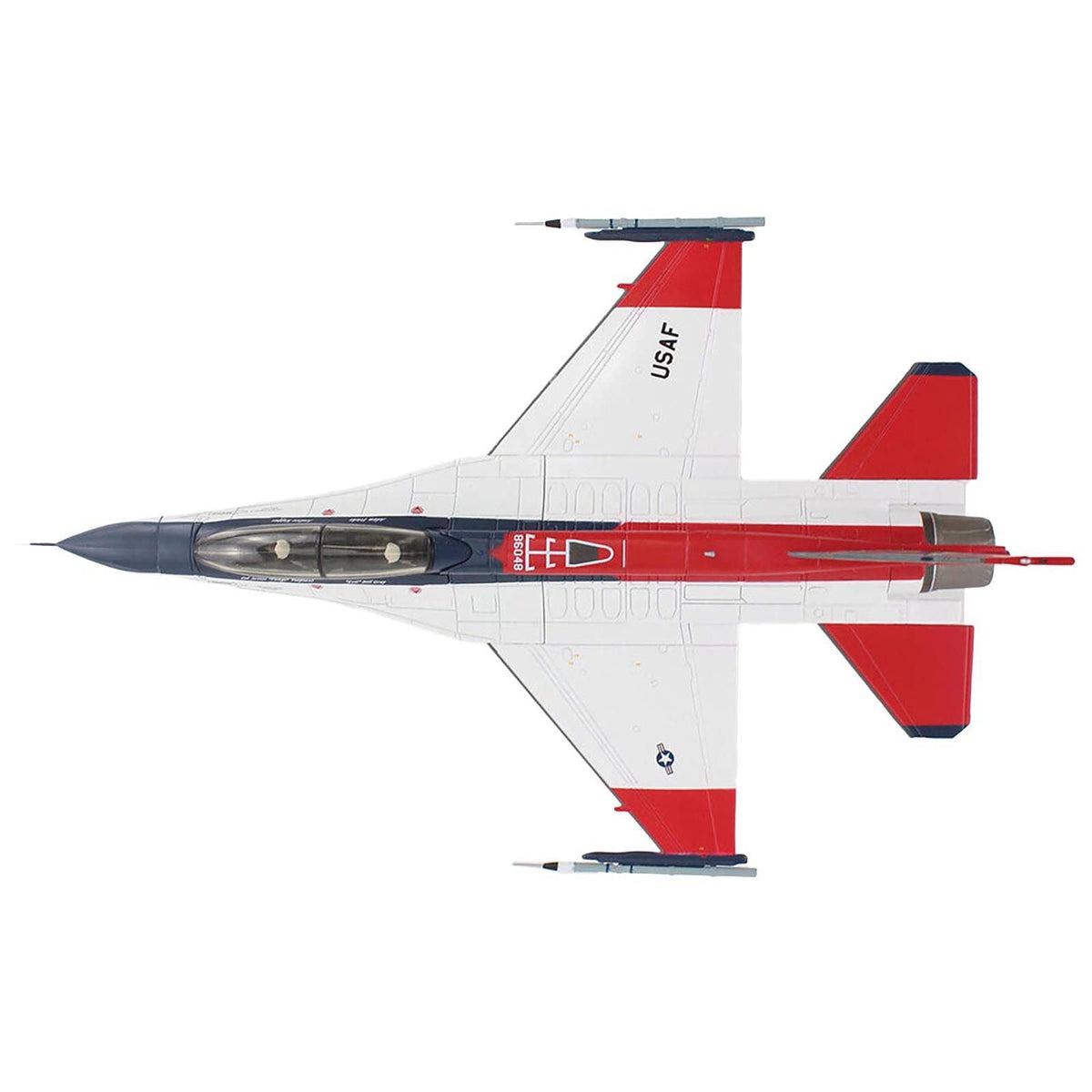 General Dynamics X-62A VISTA Aircraft "86-0048 USAF Test Pilot School Edwards Air Force Base" (2024) United States Air Force "Air Power Series" 1/72 Diecast Model by Hobby Master-Hobby Master-ModelCars.com