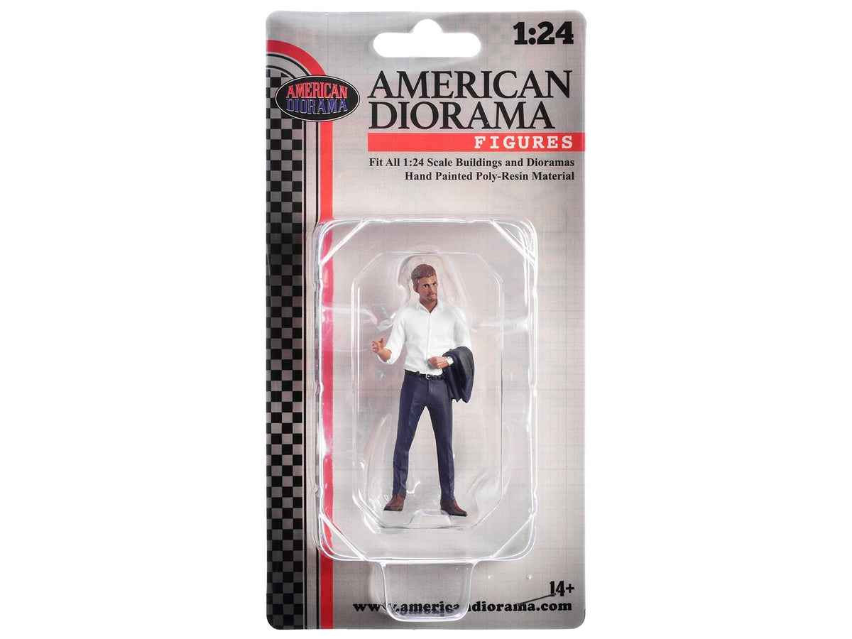 "Gentlemen's Club" Figure 1 for 1/24 Scale Models by American Diorama-American Diorama-ModelCars.com