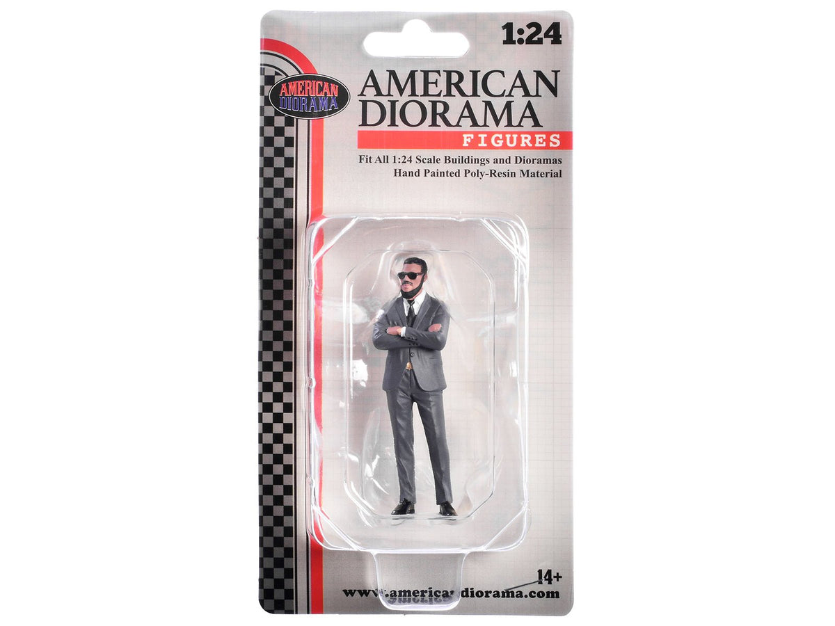 "Gentlemen's Club" Figure 2 for 1/24 Scale Models by American Diorama-American Diorama-ModelCars.com