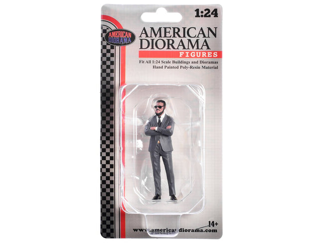 "Gentlemen's Club" Figure 2 for 1/24 Scale Models by American Diorama-American Diorama-ModelCars.com