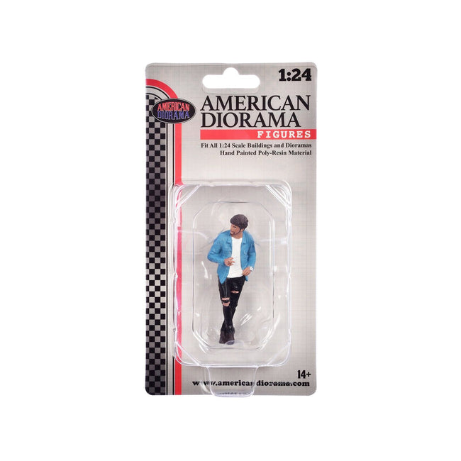 "Gentlemen's Club" Figure 6 for 1/24 Scale Models by American Diorama - American Diorama - ModelCars.com