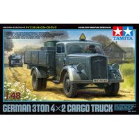 German 3t 4x2 Cargo Truck Scale: 1:48 - Tamiya - ModelCars.com