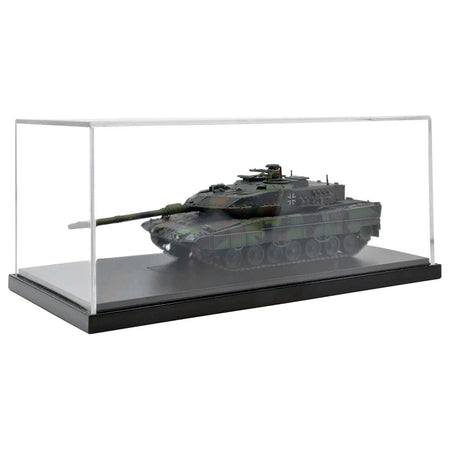 German Kampfpanzer Leopard 2A6EX Main Battle Tank Woodland Camouflage 1/72 Diecast Model by Panzerkampf - Panzerkampf - ModelCars.com