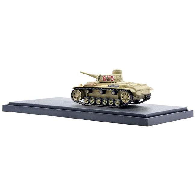 German Sd. Kfz. 141 PzKpfw III Ausf. G Medium Tank - Deutsches Afrika Korps North Africa 1941 1/72 Diecast Model by Panzerkampf - Panzerkampf - ModelCars.com