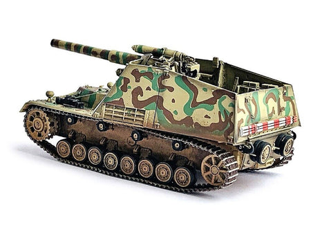 German Sd.Kfz.165 Hummel Self-Propelled Gun V2 "Early Production German Army" "NEO Dragon Armor" Series 1/72 Plastic Model by Dragon Models-Dragon Models-ModelCars.com