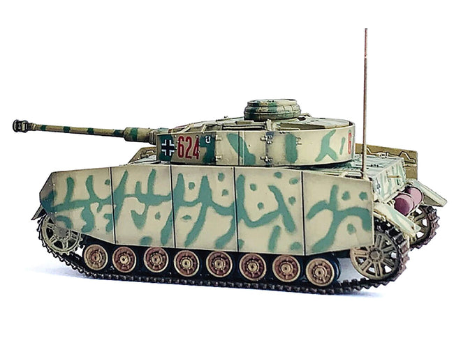 Germany Pz.Kpfw.IV Ausf.H with Schurzen Tank #624 "3.Pz.Div. Ukraine" (1943) "NEO Dragon Armor" Series 1/72 Plastic Model by Dragon Models-Dragon Models-ModelCars.com