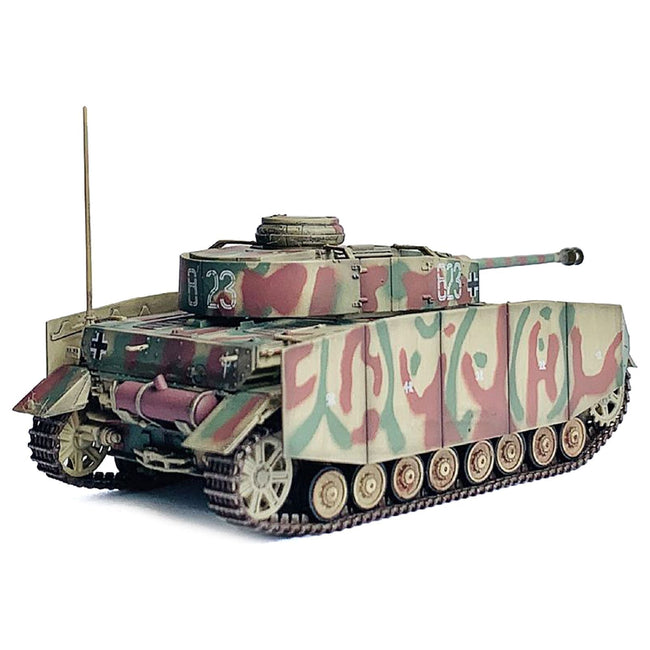 Germany Pz.Kpfw.IV Ausf.H with Schurzen Tank 823 "2.Pz.Div. Normandy" (1944) "NEO Dragon Armor" Series 1/72 Plastic Model by Dragon Models - Dragon Models - ModelCars.com